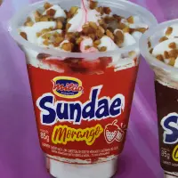 Sundae de Morango